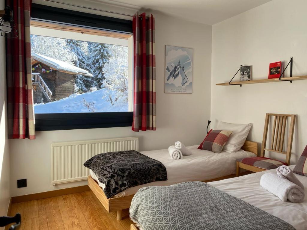 Chambres d'hôtes - B&B - Chalet Mountain Vibes Les Houches Extérieur photo